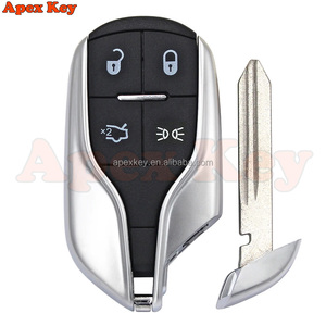 Coque de clé de voiture intelligente à 4 boutons pour Maserati Quattroporte Ghibli Levante - Product Image 3