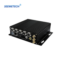 SeemeTech 4G WIFI GPS Tracker Vision Nocturne Mini Boîte Noire de Voiture Enregistreur Vidéo ADAS 1 An 1 To Double Carte TF H.264 170 4 Canaux CMSV6