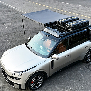 Aluminum Car Roof Luggage Rack <b>Baskets</b> Side Ladder Side Box Side Tent Roof Box Loading Series <b>for</b> Lynk & Co 900 - Product Image 4