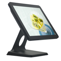 Terminal de point de vente tout-en-un à écran tactile capacitif 15 pouces avec carte mère J1900