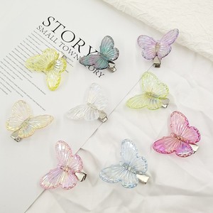 กิ๊บติดผมรูปผีเสื้อใส สีม่วงมาร์เมด บารอกซอน คุณภาพสูง รีไซเคิลได้ ผลิตจากพลาสติก ABS - Product Image 1