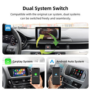 Boîte CarPlay sans fil Cartrend pour <span class=keywords><strong>Audi</strong></span> A1/A3-A8/<span class=keywords><strong>Q3</strong></span>-Q7/S4-S5 Système MMI avec prise en charge AirPlay et Android - Product Image 3