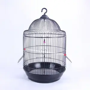 Mittelgroße klassische europäische Runde 34*55Cm Lovebird Round Canary Big Parrot Bird Cage