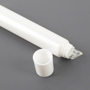 Tube cosmétique souple pour crème contour des yeux et soins de la peau, écran solaire, nettoyant visage, flacon distributeur avec bouchon à vis en PE - Product Image 2