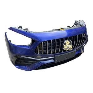 Conjunto de parachoques delantero usado de alta calidad para <span class=keywords><strong>Mercedes</strong></span>-<span class=keywords><strong>Benz</strong></span> GLA 247, incluido el tanque del radiador y el faro del guardabarros - Product Image 3