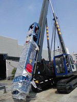 JVUR50 JOVE Vollhydraulischer Multifunktions-Bohrhammer für Pfahlrahmen, Bergbauausrüstung mit Hoher Grabkraft, 29000kg Pumpe, Einfache Bedienung