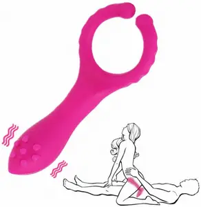 G-Spot Dildo Vibrator Adult Sex Toys Silicone Clitoris Vagina Penis Stimulator Massager Sex Things for Men Women and Couples