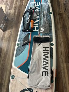 Hot Style OEM Wooden Sup Paddle Board Waterplay Surfing <b>Inflatable</b> Stand up Wood Supboard With All Accessories HW04 Paddle Board - Product Image 2
