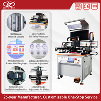 Nueva Máquina de Serigrafía Semiautomática con Motor Servo Completo para Placas de Circuito Flexible FPC
