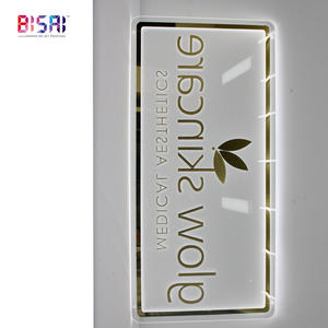 Plaques 3d Lettres Salon de beauté personnalisé Acrylique Signe Mur Porte-panneau Pour Logo d’entreprise - Product Image 6