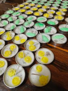 Aluminium Tealight <b>Candles</b> Smokeless Long Burning T Light <b>Candle</b> in Aluminum Cup for Home Decor Wedding Bulk - Product Image 4