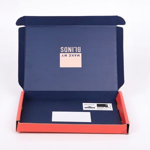 Boîte cadeau en carton bon marché écologique avec logo personnalisé rose Conteneur d'expédition pour achats en ligne boîte d'emballage pour ipad à vendre - Product Image 1