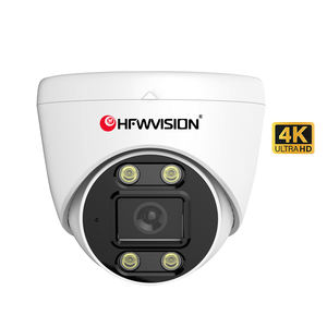 AI 8MP POE IP <strong>Camera</strong> Quick Delivery <strong>IR</strong> Indoor HD Metal Dome Hik Compatible Human Detection Audio Full Color IP66 HFWS PoE <strong>Camera</strong> - Product Image 1