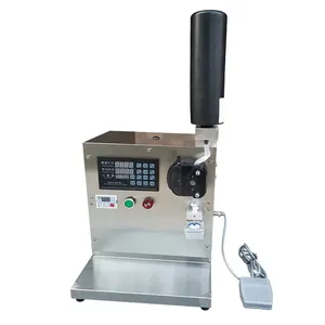 Small Semi-Automatic Liquid Filling Machine Nail Polish Glue Peristaltic <b>Pump</b> Glue Oral Liquid Mascara Quantitative - Product Image 5