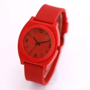 Fabrik in China Low Moq Oem Neue Werbe Silikon Günstige Handgelenk Gelee Uhr