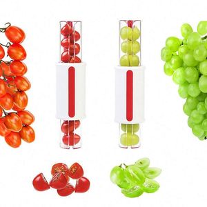Cortador de Frutas al por Mayor, Cortador de Uvas, Rebanador de Tomates, Cortador de Cerezas, Utensilios de Cocina, Set de Gadgets de Cocina - Product Image 2