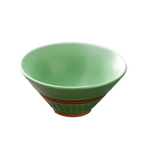 Bol à riz vintage en céramique, fait main, glaçure céladon, vaisselle pour la maison et la cuisine - Product Image 5