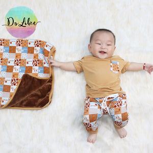 Dolike Bamboo pigiama morbido formato casuale e stampa bambini bambini pagliaccetti scatola di tappezzeria <span class=keywords><strong>vestiti</strong></span> di bambù - Product Image 3