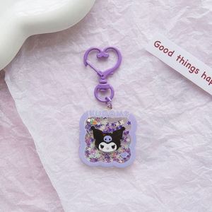 <b>Customized</b> Flowing Acrylic Keychainscute Animated Style <b>Keychains</b> - Product Image 2