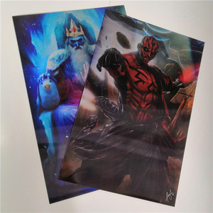 Affiche 3D lenticulaire personnalisée <span class=keywords><strong>de</strong></span> haute qualité impression d'affiche 3D d'anime <span class=keywords><strong>de</strong></span> <span class=keywords><strong>super</strong></span> héros pour la décoration à la maison - Product Image 1