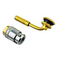 Connecteur pneumatique à filetage femelle NPT 1/4 pouce pour manomètre de gonflage et compresseur, adaptateur de pompe à air à connexion rapide, grand diamètre 12V1