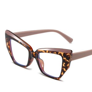 Marcas diseñador <span class=keywords><strong>Retro</strong></span> personalizado Tr90 Anti luz azul ordenador negro China venta al por mayor ojo de gato gafas ópticas marco 2024 - Product Image 3