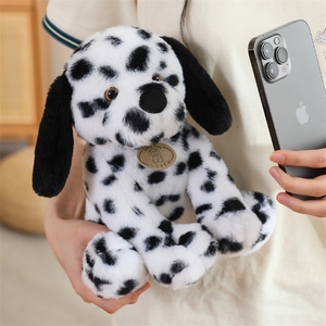Keluaran baru mainan hewan boneka Dalmatian lucu boneka binatang lucu lembut anak anjing Dalmatian realistis - Product Image 4