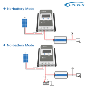 Epever Contrôleur de panneaux solaires de haute qualité 40a pour batterie au lithium hors réseau pour système solaire - Product Image 6
