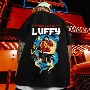 T-shirt a maniche corte stile giapponese <span class=keywords><strong>Anime</strong></span> stile estivo Casual Versatile T Street Hip-hop - Product Image 2