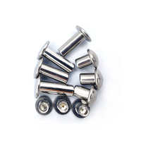 Rivet semi-tubulaire à tête cylindrique DIN6791 2mm 3mm 4mm 5mm 6mm en acier inoxydable 18-8 304 316