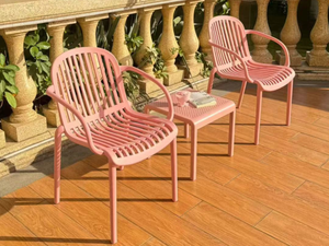 MULTICOLOR Plastic Modern Design <b>Stackable</b> Restaurant <b>Dining</b> Side <b>Chair</b> with Fabric Seat for Hotel and Cafe Seating - Product Image 2
