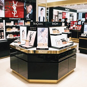 Modern Luxury 3D Design Cosmetic Shop Furniture Makeup Showcase Acrylic Display for Shopping Malls Skincare Stores - Product Image 6