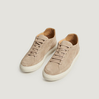 Chaussures de sport décontractées pour hommes VOGU en daim respirant à bout rond, baskets à lacets, résistantes aux chocs, antidérapantes, de qualité et tendance