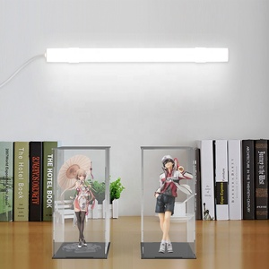 Trường hợp hiển thị bức tượng Acrylic trong suốt cao để hiển thị đồ chơi thiết kế giá thanh lịch - Product Image 6