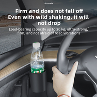 Nouveau modèle Y/3 porte noir porte-gobelet 2 pièces ensemble pour conducteur et passager