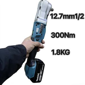 18V Brushless Motor Cordless Lithium-Ion <b>Battery</b> Rechargeable Professional Industrial DIY Angle Wrench 1/2 Drive DTL300 High DTL - Product Image 1