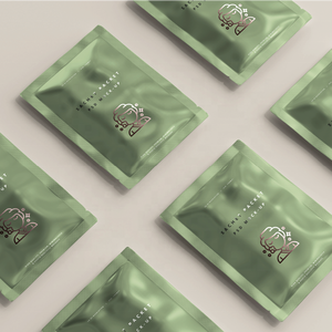 <span class=keywords><strong>Sachet</strong></span> d'échantillon cosmétique au fini mat Sac de pochette en feuille de plastique d'emballage plat scellé à 3 côtés Petit sac de paquet de soins de la peau avec impression - Product Image 2