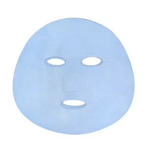 Private Label Natural Organic Green Tea Moisturizing Mask Calming Whitening Face Sheet Mask Cotton Facial Sheet