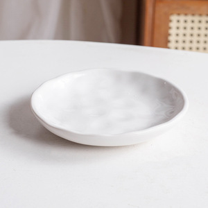 Ceramic <b>Cat</b> Plate & <b>Cat</b> Bowl with Silicone Base Anti-Slip Anti-Tip Pet Food Bowl <b>for</b> <b>Cat</b> Food Canned Food and Snacks - Product Image 5