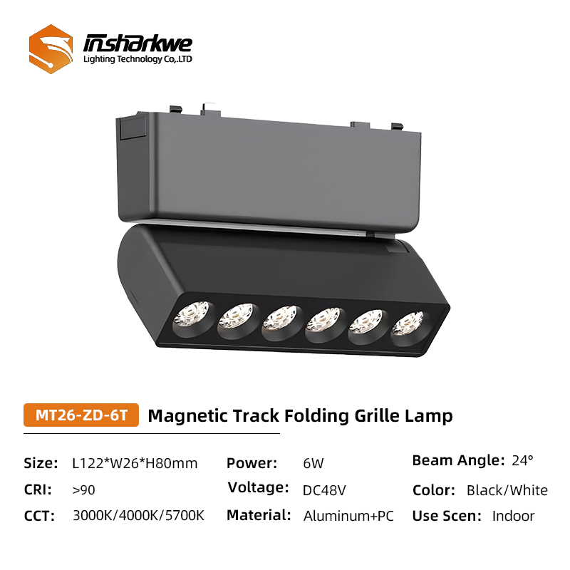 Lampe à grille pliante MT26-ZD-6T 6W