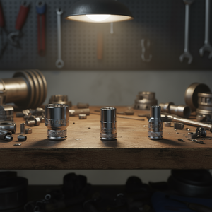 Fervi Polygonal <b>Socket</b> Wrench Normal Series 12mm 10mm <b>8mm</b> Chrome Vanadium Steel - Product Image 3