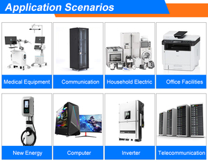 Ventola di Raffreddamento <span class=keywords><strong>Assiale</strong></span> DC ad Alta Velocità 12038 4 Pollici 120x120x38mm con Cuscinetti a Sfera <span class=keywords><strong>12V</strong></span> 24V 48V per Ventilazione e Scarico di Armadi e Chassis PC - Product Image 5