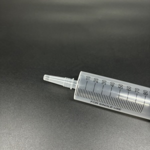 60ml 80ml 100ml 500ml dùng một lần tùy chỉnh kích thước PP nhựa y tế cho ăn ống tiêm với PVC cao su pit tông - Product Image 4