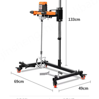 Homogénéisateur industriel, mélangeur de liquides, agitateur, machine à cadre fixe, pompe à ciment, peinture, mastic, poudre, moteur, engrenage, alimentaire, chimique, séchage