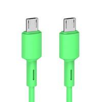 Gran oferta de cable micro USB colorido 1m 2m 3 M línea de datos de PVC mini línea de datos micro para cámara teléfono mp3 mp4 cable de carga