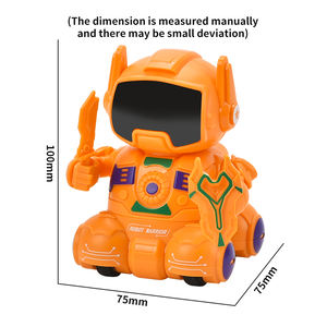 Nouveau Style <span class=keywords><strong>Robot</strong></span> Jouets Multifonction Horloge De Bureau Mignon Litière Ours Forme <span class=keywords><strong>Robot</strong></span> Intelligent avec Chaise - Product Image 5