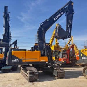 Excavatrice d'occasion Hyundai HX 220HD 220LC-9S, modèle <span class=keywords><strong>2023</strong></span>, avec moteur Cummins d'origine et godet de 1,4 m, en promotion - Product Image 1