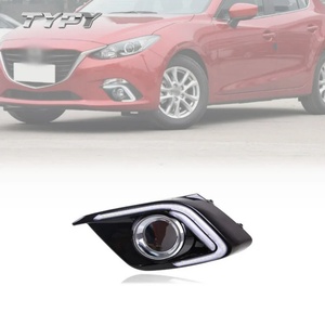 Prix de gros d'usine, feux de jour LED modifiés pour voiture avec clignotant jaune, feux antibrouillard pour Mazda 3 Axela 2013-2016 - Product Image 1