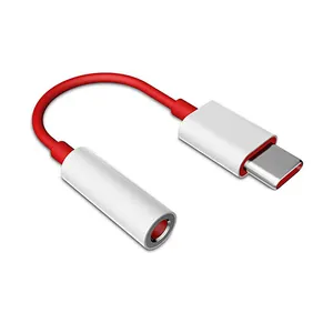 Adaptador Usb tipo C a 3,5mm, convertidor auxiliar para teléfono móvil