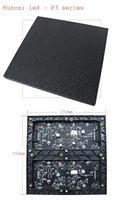 Écran LED matriciel haute définition 192x192 mm de conception nouvelle, écran tactile interactif, animations graphiques pour intérieur/extérieur